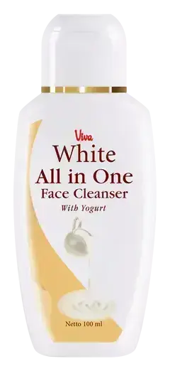 Viva Cosmetics White All In One Face Cleanser With Yogurt