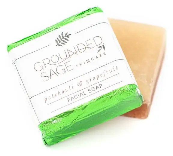 Grounded Sage Patchouli and Grapefruit Facial Soap