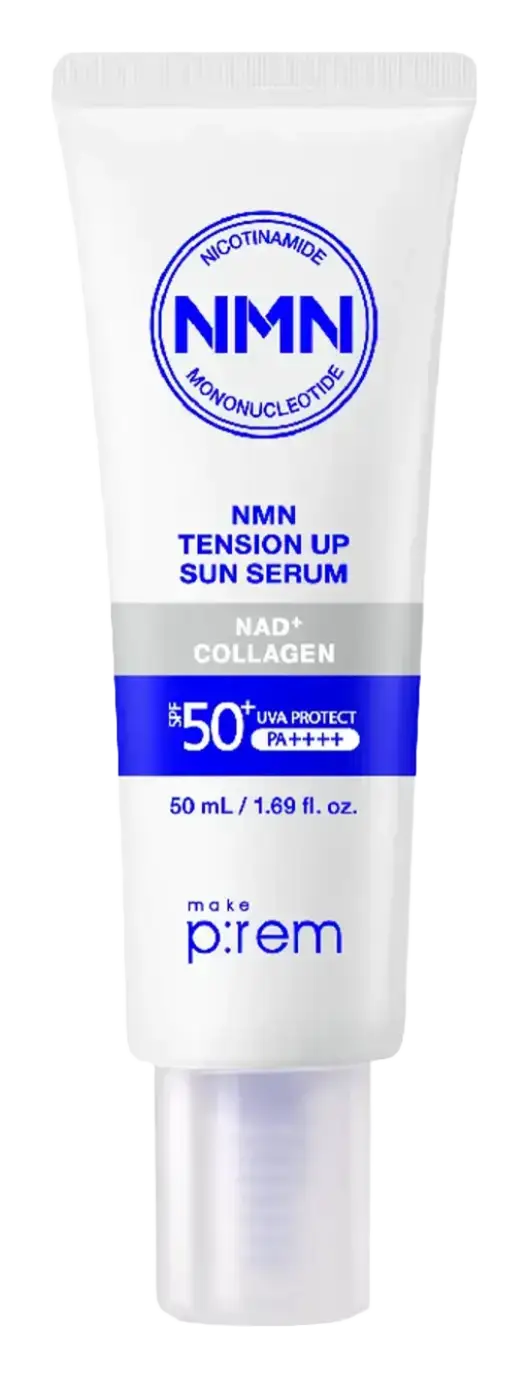 Make p:rem NMN Tension Up Sun Serum SPF 50+