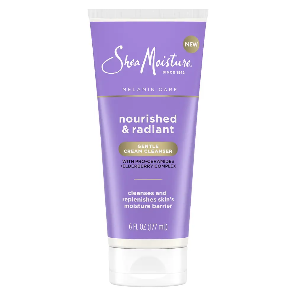 Shea Moisture Melanin Care Nourished & Radiant Gentle Cream Cleanser