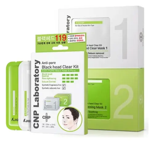 CNP Laboratory Anti Pore Black Head Clear Kit