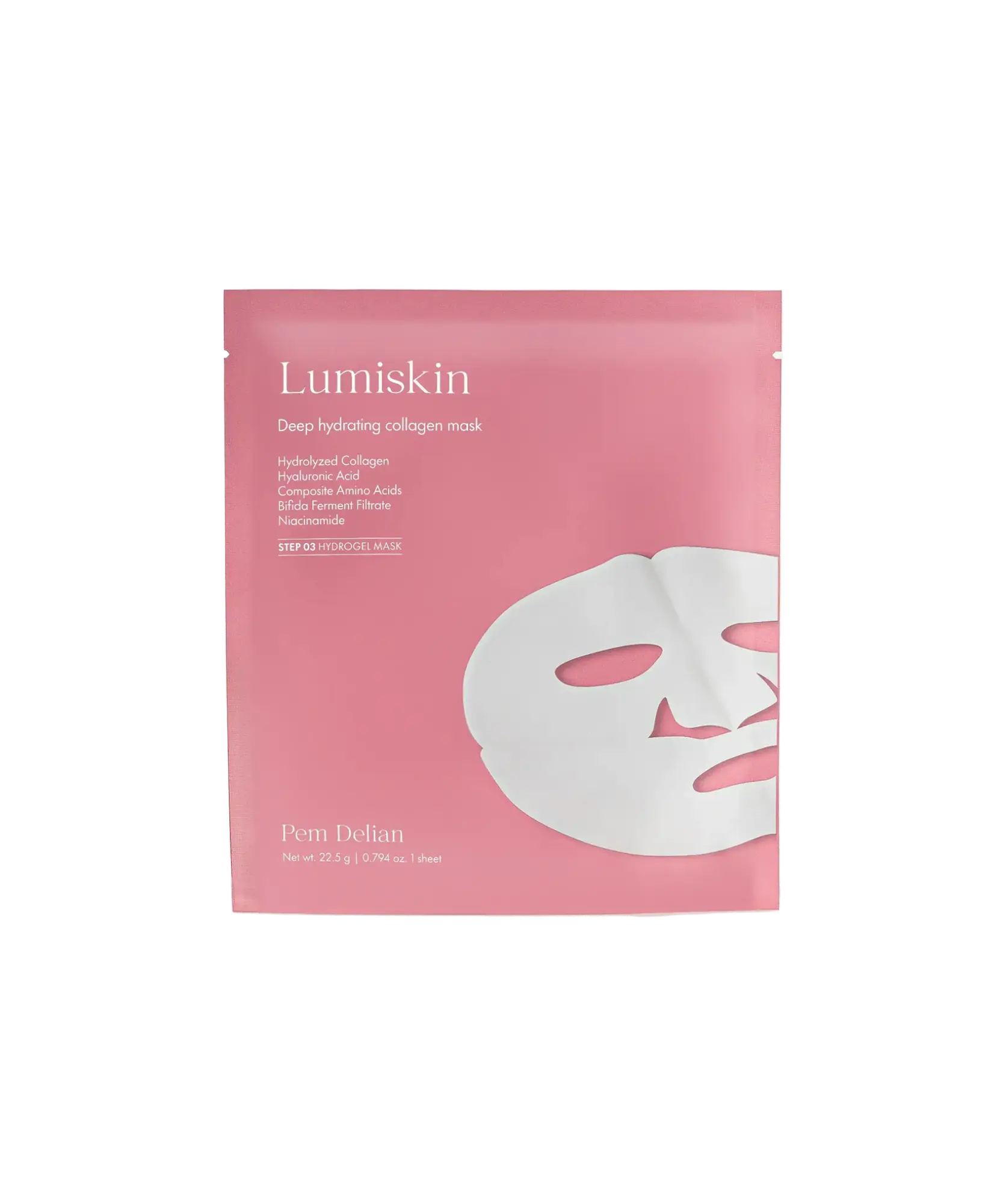 Pem Delian Lumiskin Deep Hydrating Collagen Mask