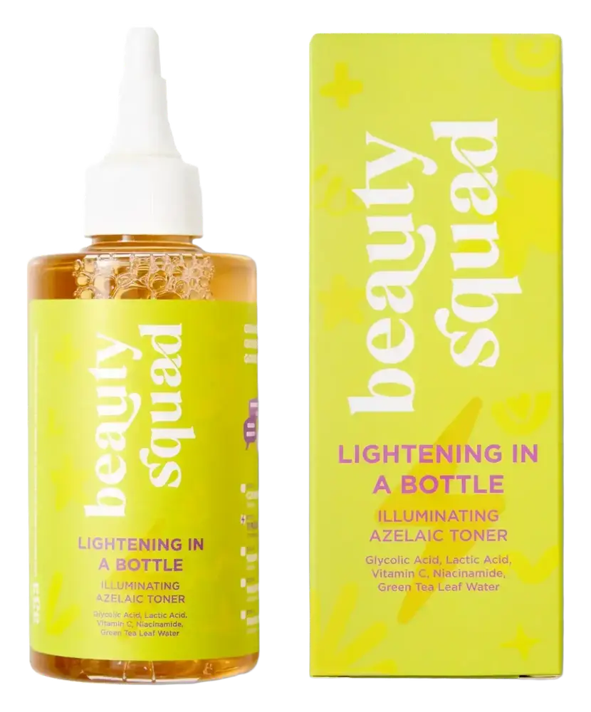 Beauty Squad Lightening In A Bottle Illuminating Azelaic Toner