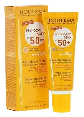 Bioderma Photoderm Max Aquafluide Teinte Claire SPF 50+