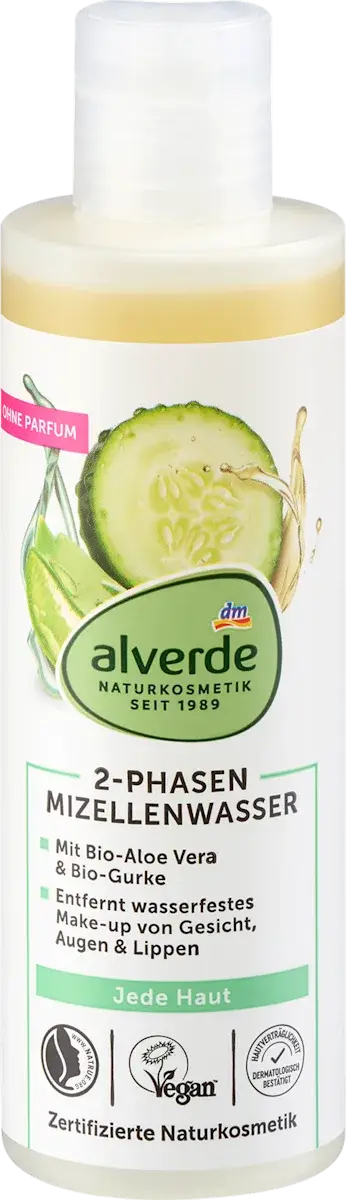 Alverde Naturkosmetik 2-Phasen Mizellenwasser