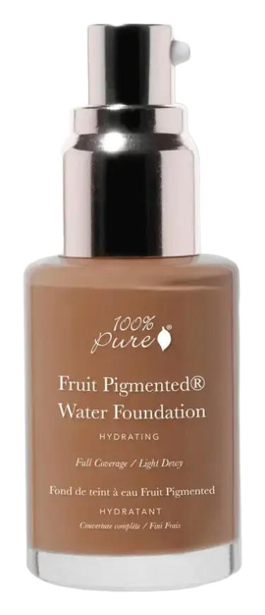 100% Pure Fruit Pigmented Full Coverage Water Foundation Warm 7.0