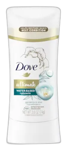 Dove Ultimate Antiperspirant Deodorant Stick Gardenia and Aloe