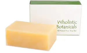 Wholistic Botanicals All Natural Soap Bar Pink Grapefruit
