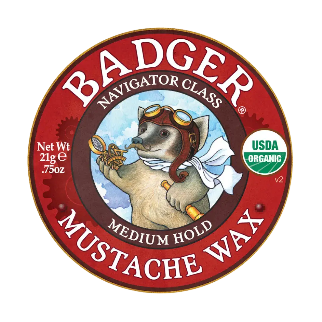 Badger Mustache Wax