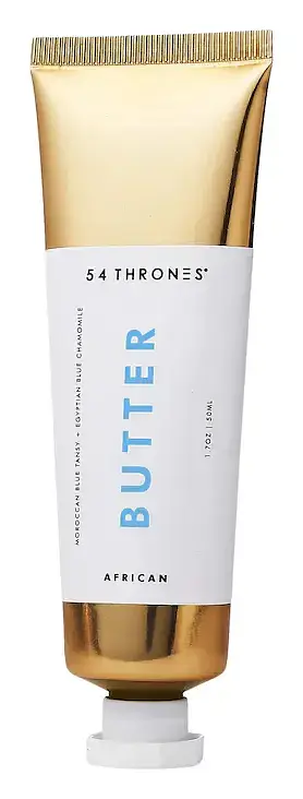 54 Thrones African Beauty Butter Intensive Dry Skin Treatment Moroccan Blue Tansy + Egyptian Blue Chamomile