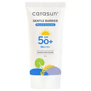 Carasun Gentle Barrier Physical Sunscreen SPF 50+ PA++++