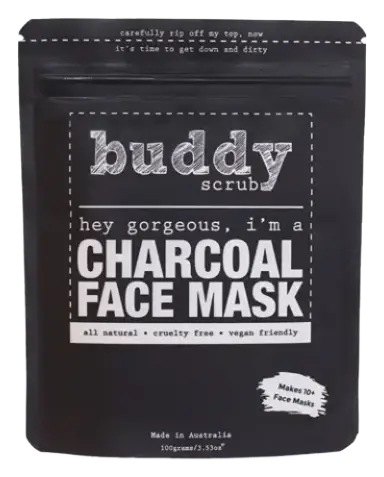 Buddy Scrub Activated Charcoal Face Mask