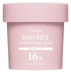 P.Calm Red Rice Bubble Deep Mask