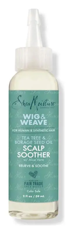 Shea Moisture Tea Tree and Borage Seed Oil Scalp Soother Oil Serum
