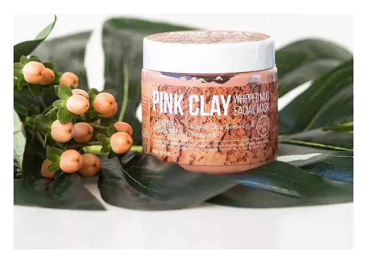 Urban Hydration Brighten & Refine Pink Clay Facial Whipped Mud Mask
