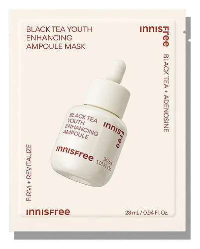 innisfree Black Tea Youth Enhancing Ampoule Mask