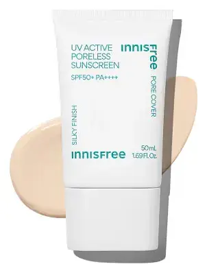 innisfree UV Active Poreless Sunscreen SPF 50+ PA++++