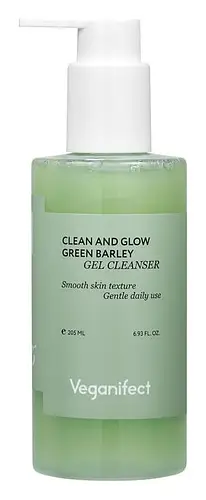 Veganifect Clean & Glow Green Barley Gel Cleanser