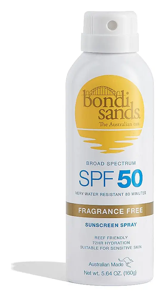 bondi sands SPF 50+ Fragrance Free Sunscreen Face Mist