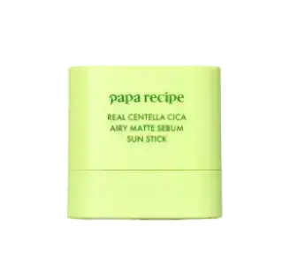 Papa Recipe Real Centella Cica Airy Matte Sebum Sun Stick SPF 50+