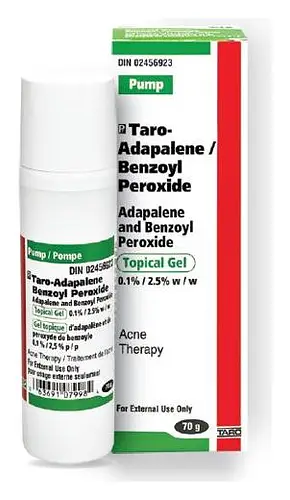 Taro Adapalene And Benzoyl Peroxide Topical Gel Canada