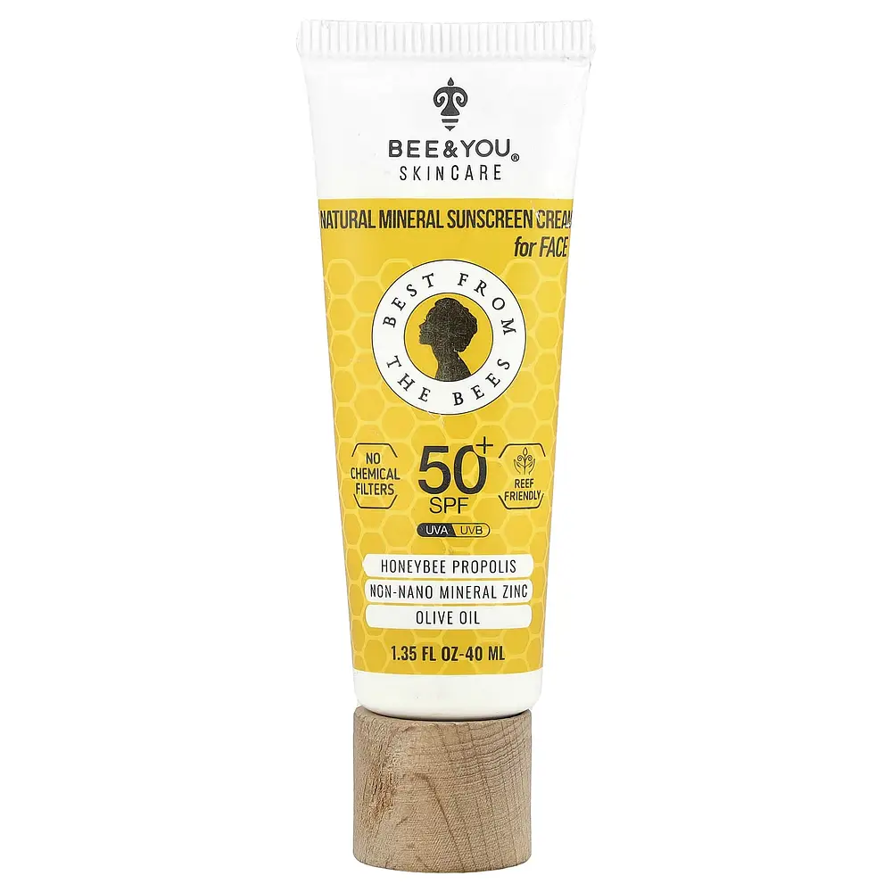 Bee&You Natural Mineral Sunscreen Cream For Face SPF 50+