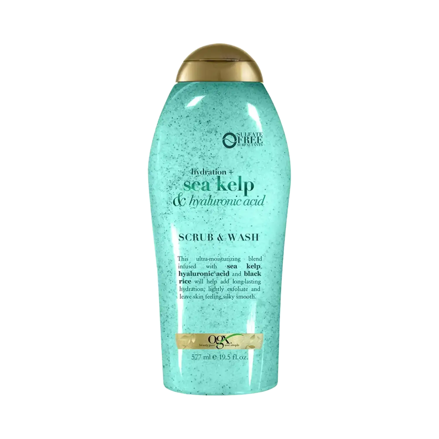 OGX Beauty Hydration + Sea Kelp & Hyaluronic Acid Scrub & Wash