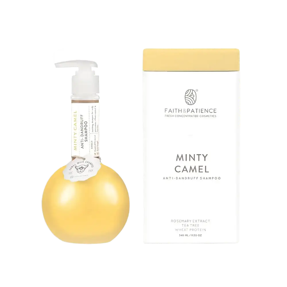 Faith & Patience Minty Camel Anti Dandruff Shampoo