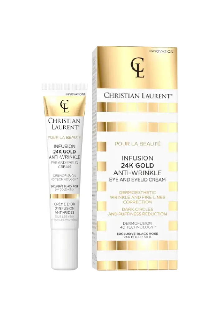 Christian Laurent Infusion 24K Gold Anti-Wrinkle Eye And Eyelid Cream