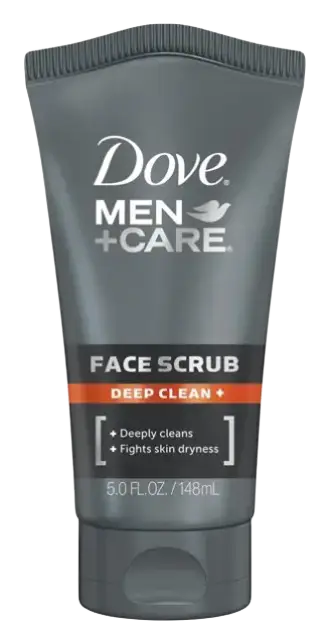 Dove Men+Care Deep Clean + Facial Cleanser Exfoliating Face Wash