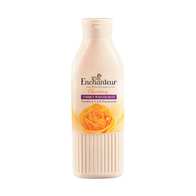Enchanteur Satin White Perfumed Lotion Charming