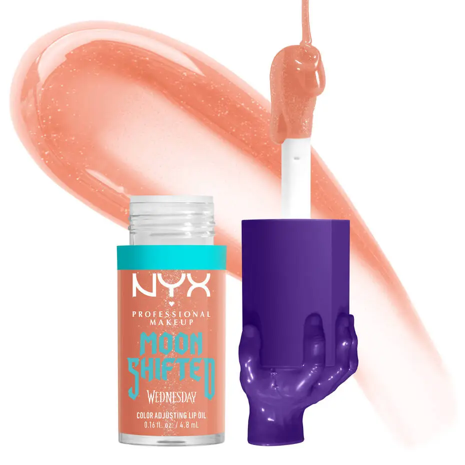 NYX Cosmetics Wednesday Color-Shifting Lip Oil Moonshifted