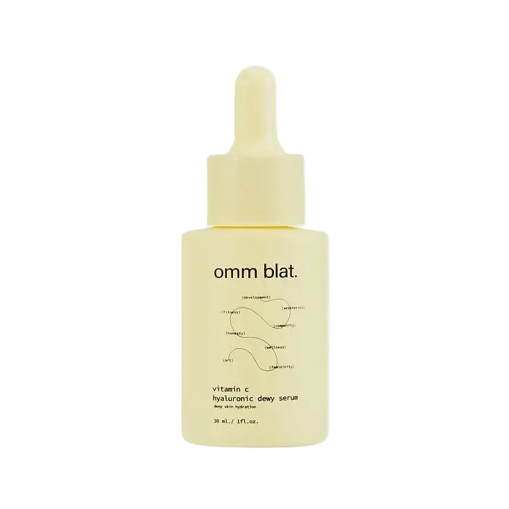 Omm Blat. Vitamin C Hyaluronic Dewy Serum