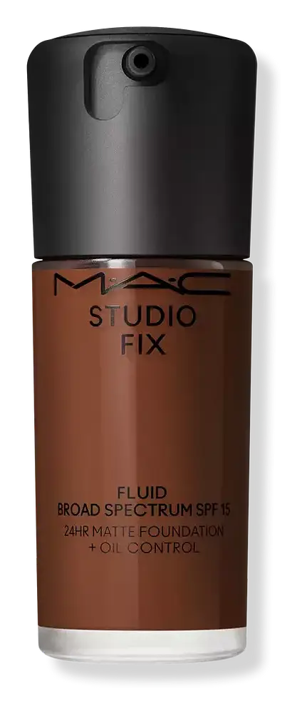Mac Cosmetics Studio Fix Fluid SPF 15 24HR Matte Foundation + Oil Control NW55