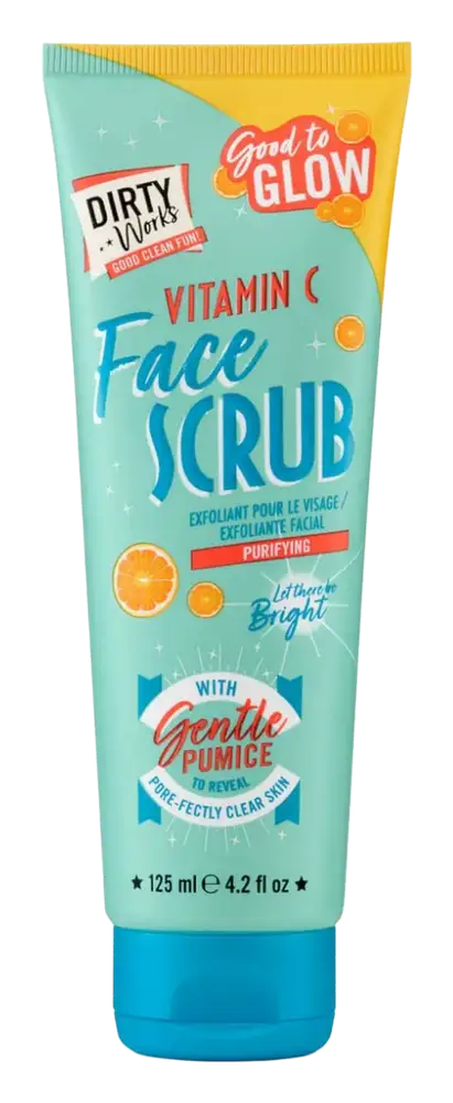 Dirty Works Beauty Good To Glow Vitamin C Face Scrub