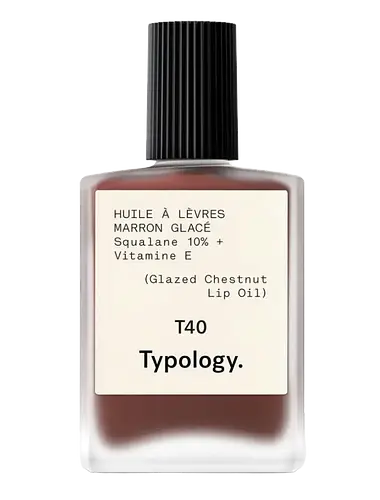Typology T40 Tinted Lip Oil Glazed Chestnut