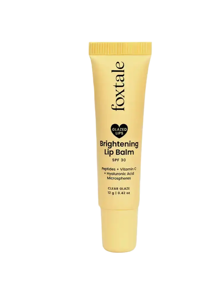 Foxtale Brightening Lip Balm SPF 30 Clear Glaze