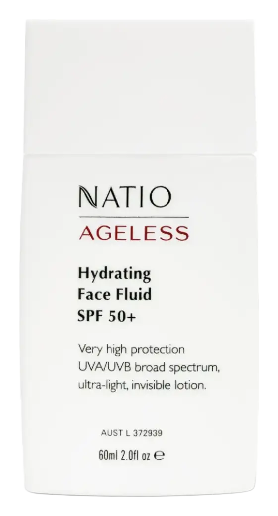 Natio Ageless Hydrating Face Fluid SPF 50+