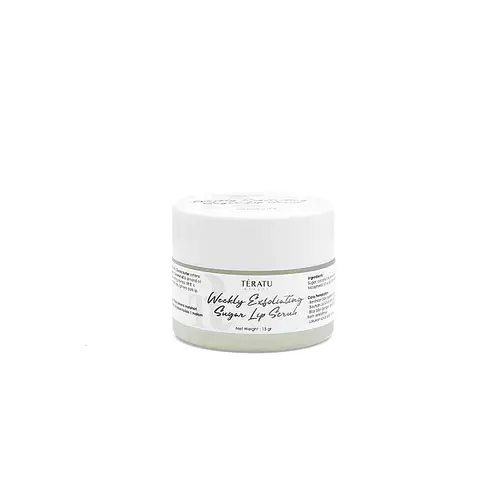 Teratu Beauty Weekly Exfoliating Sugar Lip Scrub