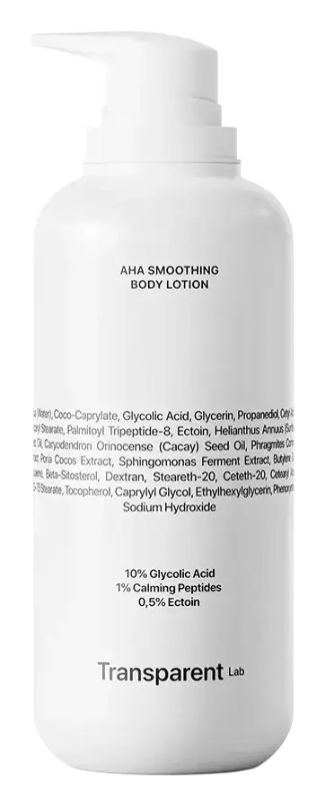 Transparent Lab AHA Smoothing Body Lotion