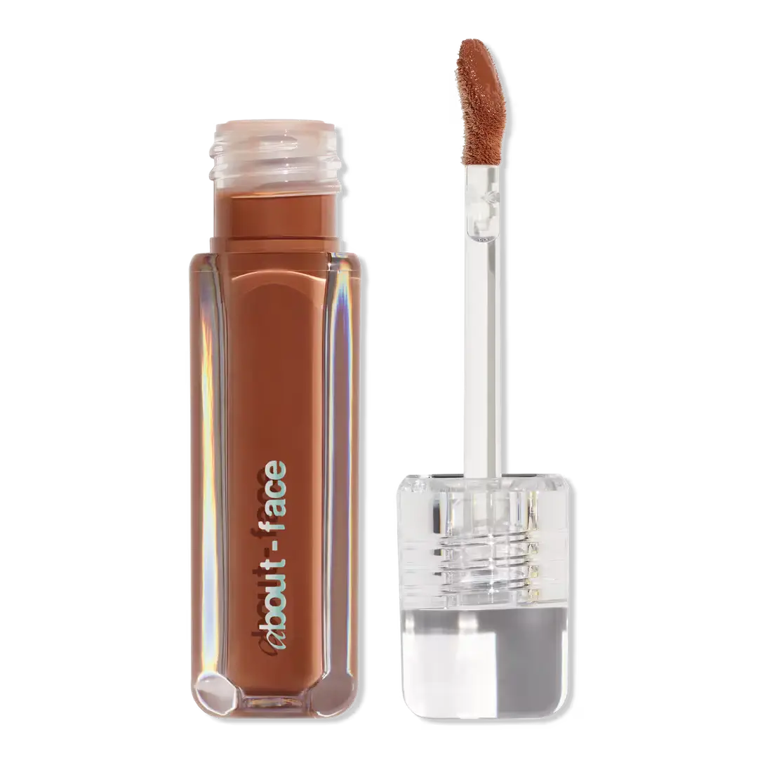 about-face Light Lock Lip Gloss Bitter Half
