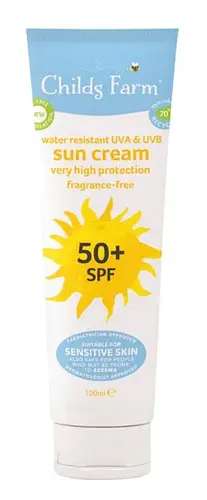 Childs Farm Sun Cream Fragrance-Free SPF 50+
