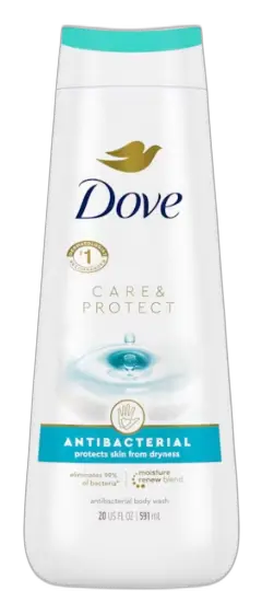 Dove Antibacterial Care Body Wash