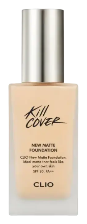 CLIO Kill Cover New Matte Foundation SPF 20 PA ++ #3.5 Vanilla