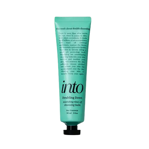 Into Doubling Down Nourishing Rinse-Off Cleansing Balm