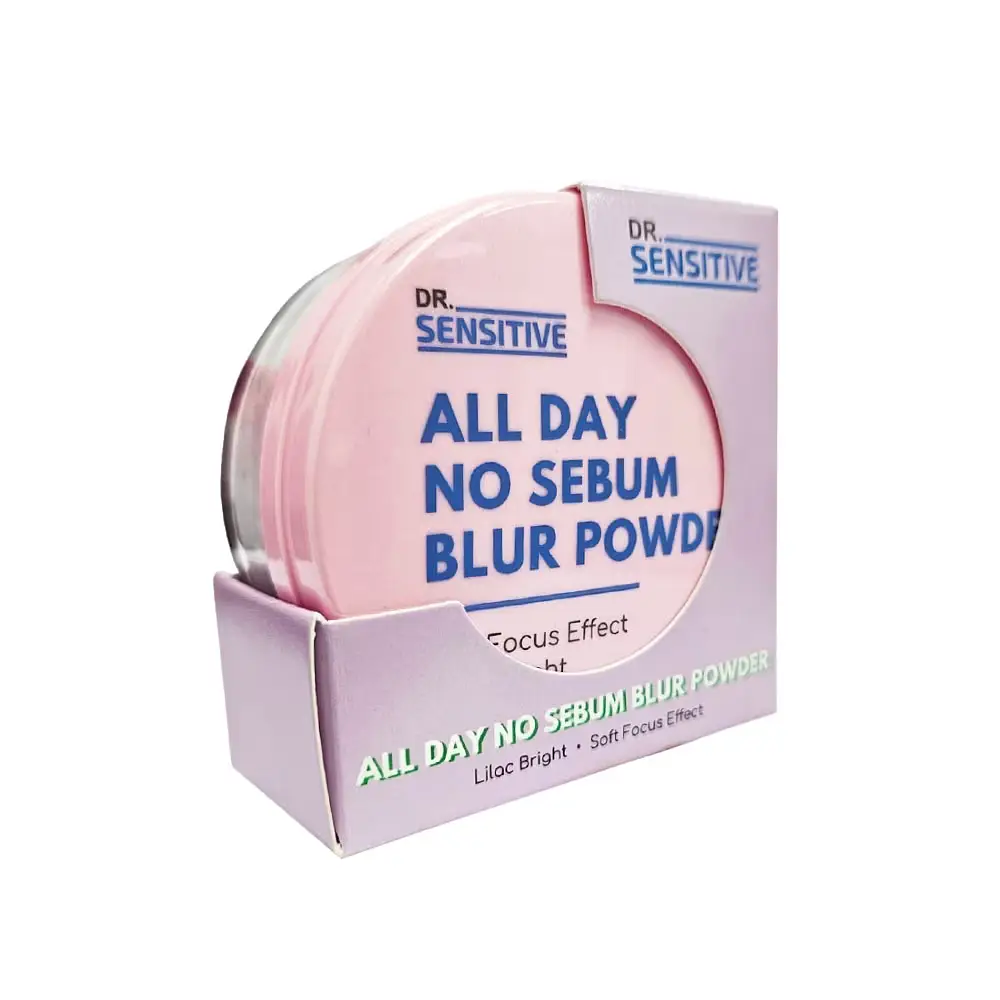 Dr. Sensitive All Day No Sebum Blur Loose Powder Lilac Bright