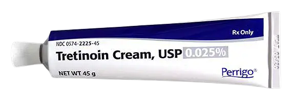 Perrigo Tretinoin Cream, USP  0.025%