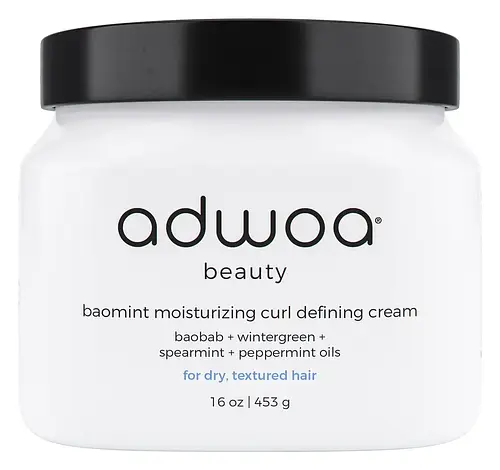 Adwoa Beauty Baomint Moisturizing Curl Defining Cream