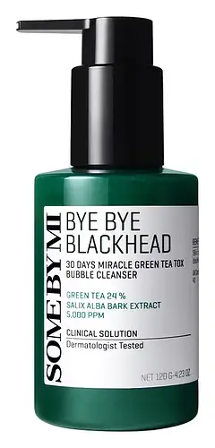 Some By Mi Bye Bye Blackhead 30 Days Miracle Green Tea Tox Bubble Cleanser