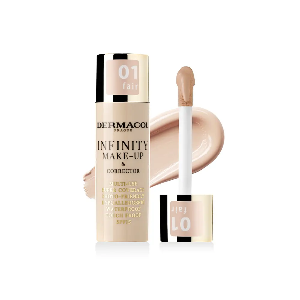 Dermacol Infinity Make-Up & Corrector 01  Fair